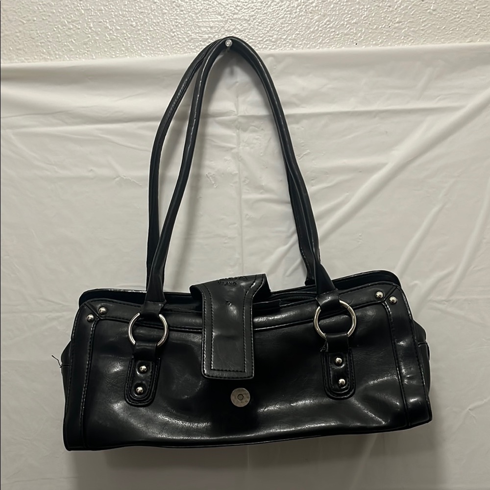 Black Leather Women's Bag
